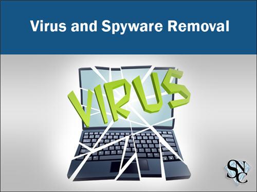 Virus and Spyware Removal