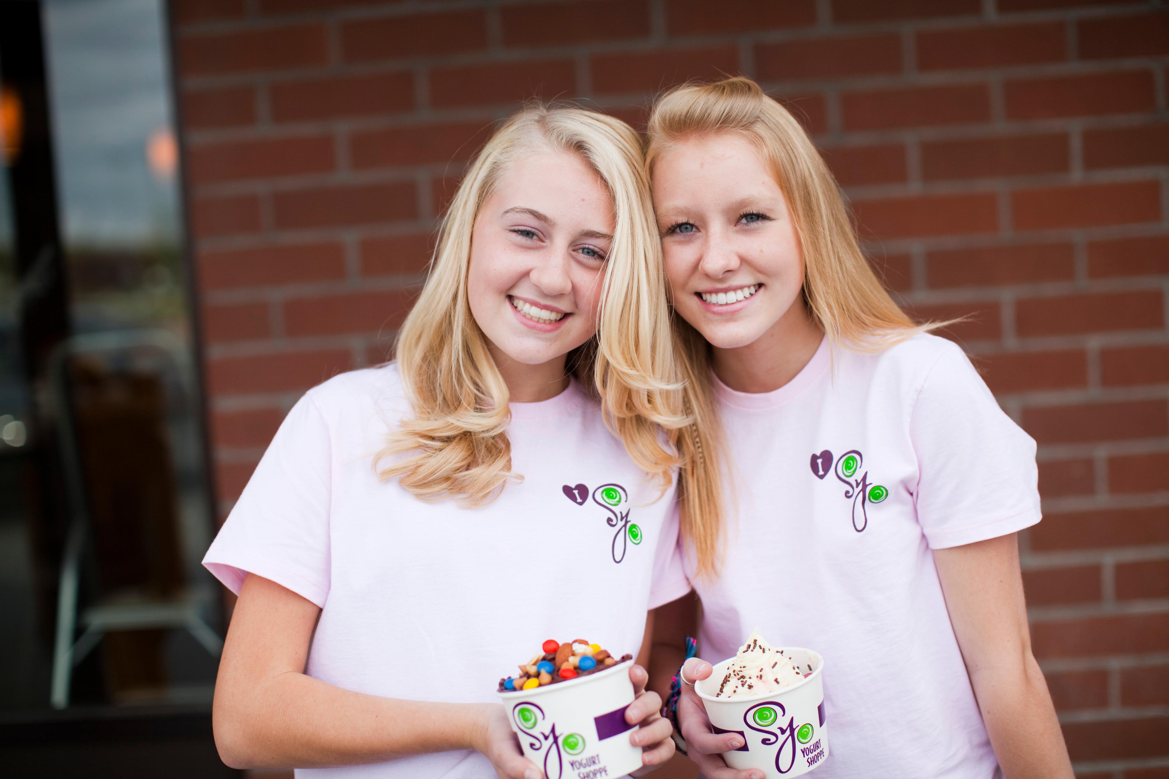 Eating SoYo FroYo makes you smile!