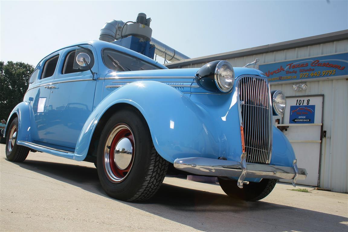 1937 Dodge D-5 Sedan with hand fabricated grill