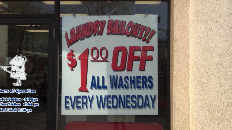 Laundry Bail-out!