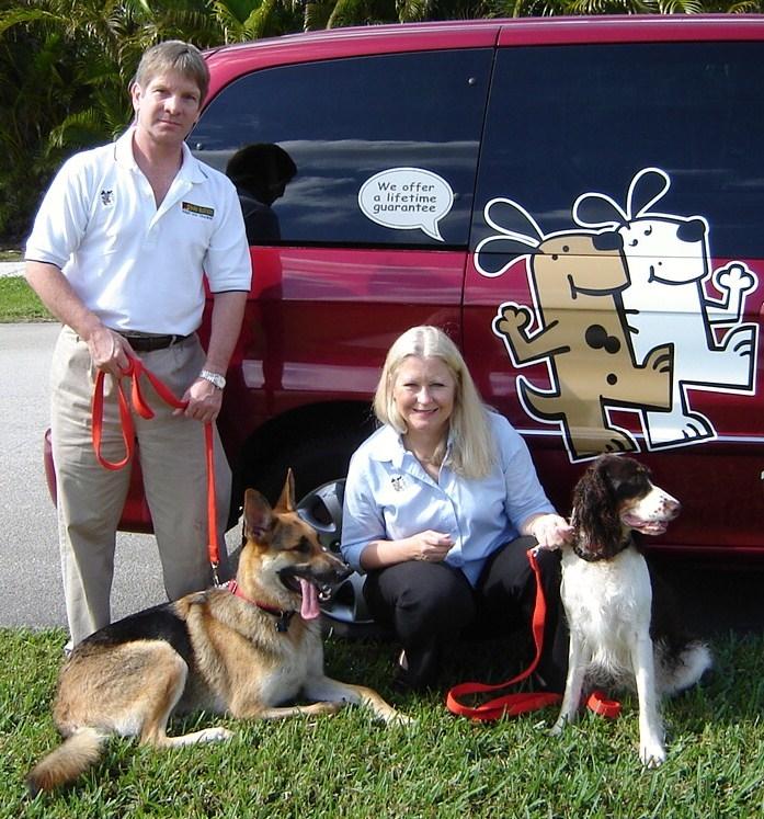 Bark Buster Master Trainers Bruce and Robin Edwards