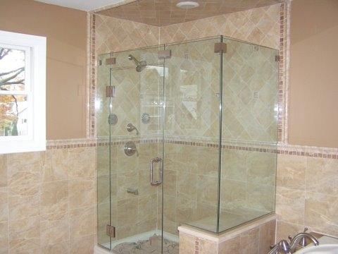 Shower with Bench