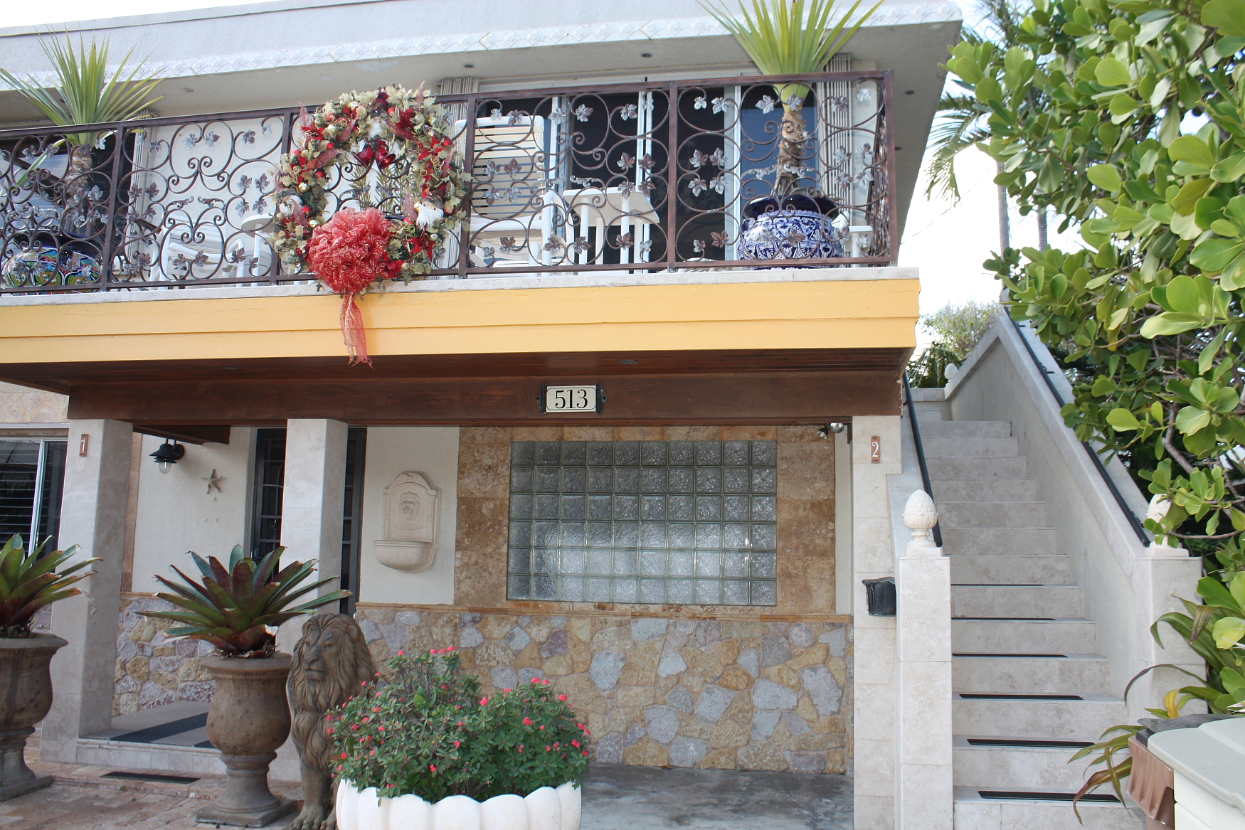 Personal Penthouse Marble Staircase