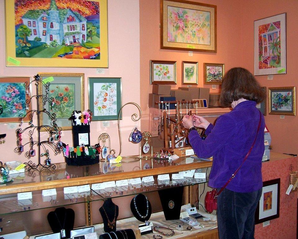 Wide variety of WV art and handcrafted gifts