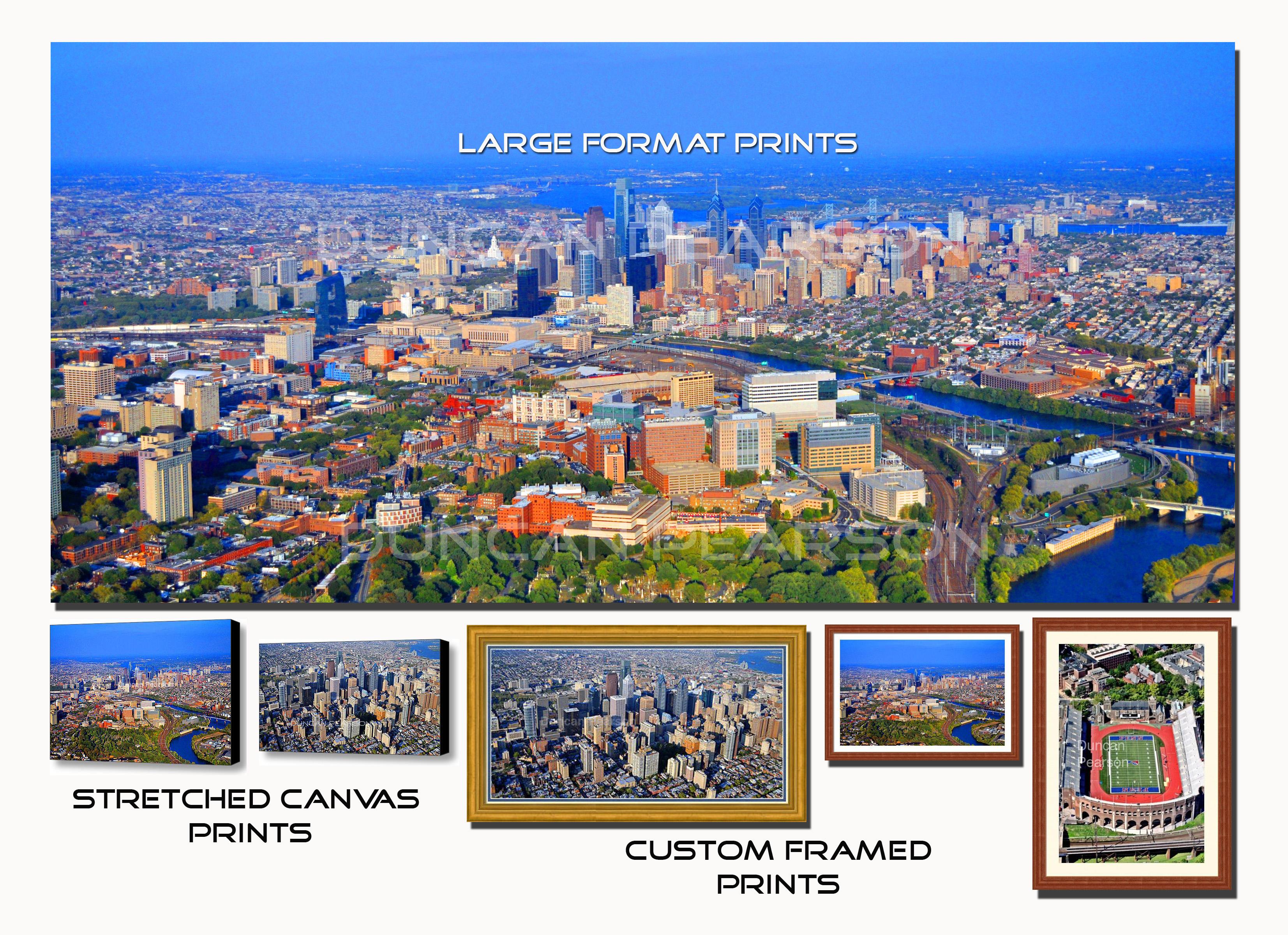 Samples: Large Format Print & Frames Prints