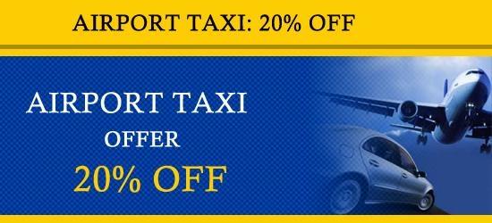 Get 20% Off Your Airport Taxi Cab