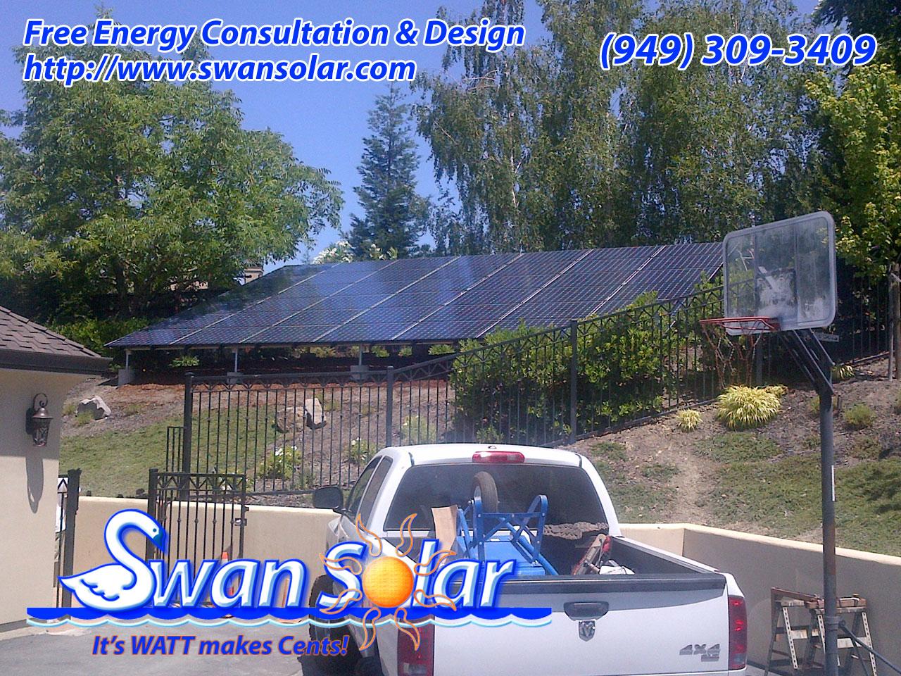 Swan Solar Gallery - Danville, CA - 13.734 kW--42 solar panels