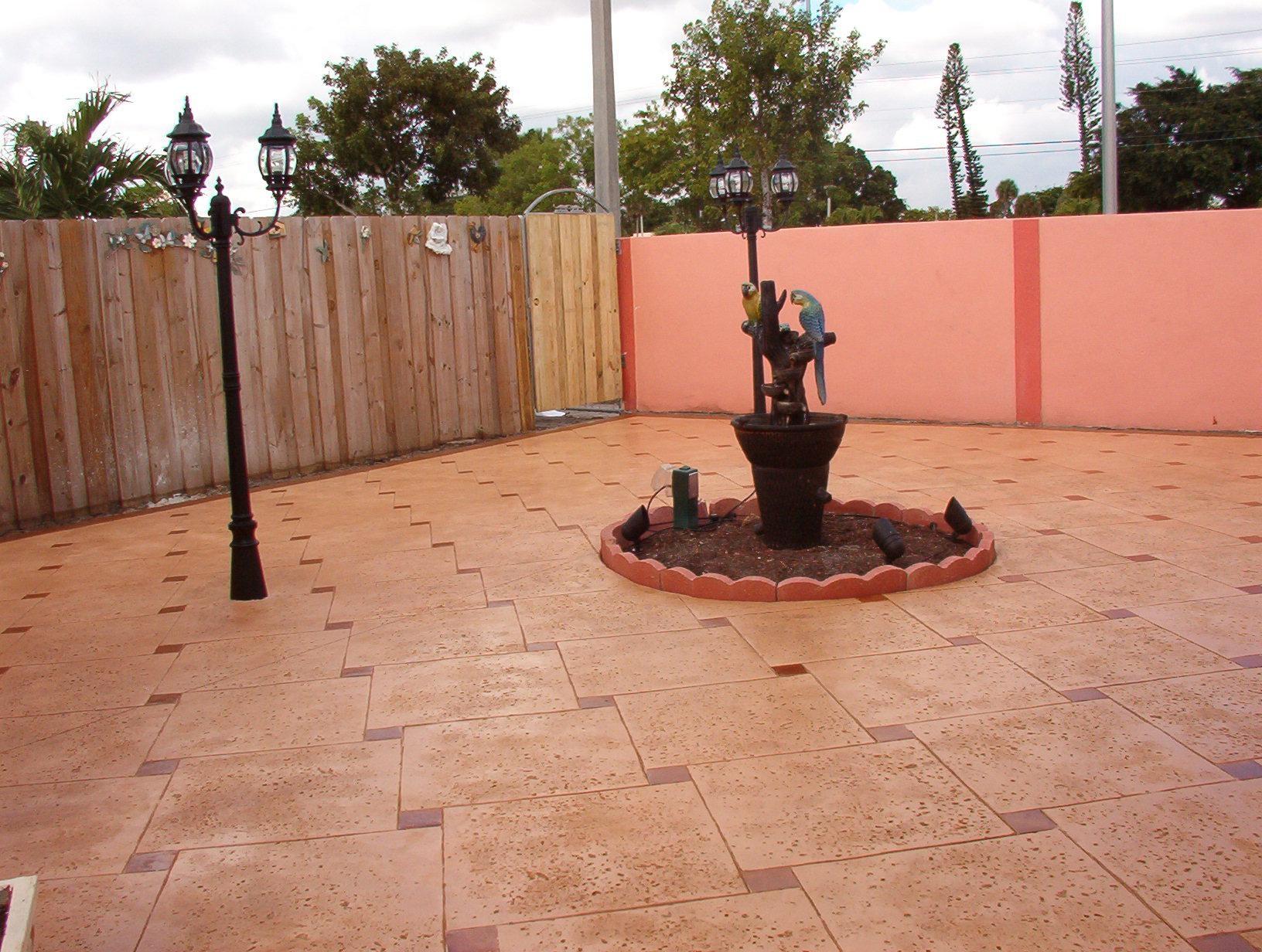 Stamped Concrete Fort Lauderdale