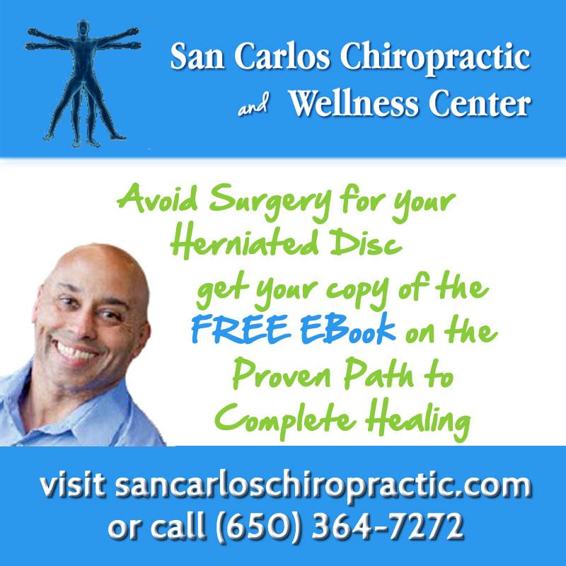 Chiropractor San Carlos CA - Herniated Disc Specialist