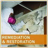 Mold removal and remediation is a thorough and delicate process that should only be handled by professionals with the right equipment.