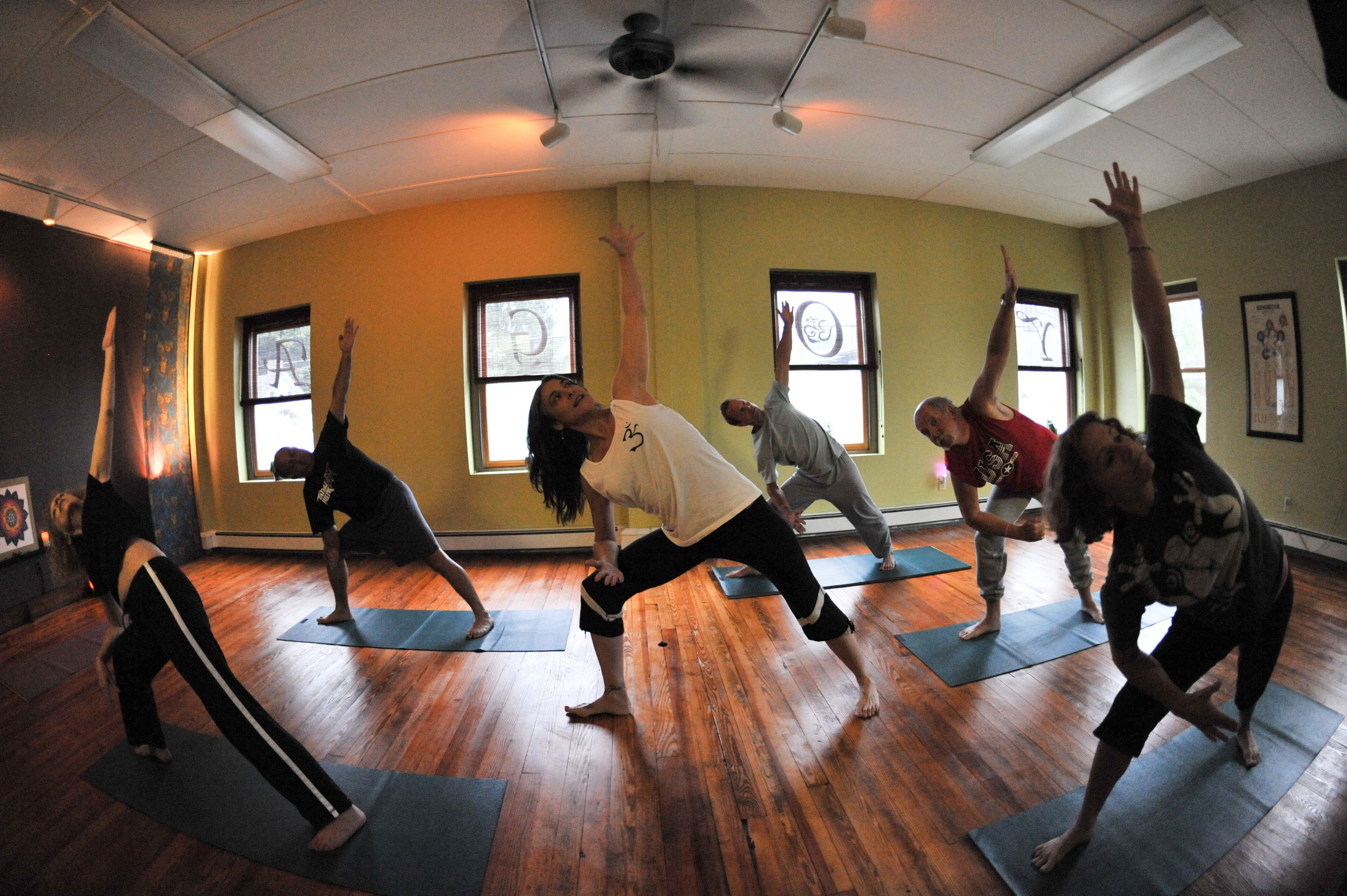 Supatha Yoga Class in the Green Room