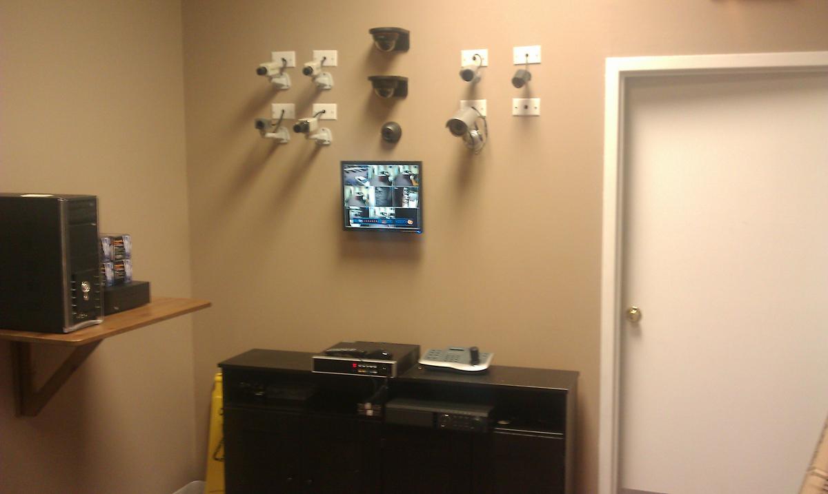 Security Camera Demo Area