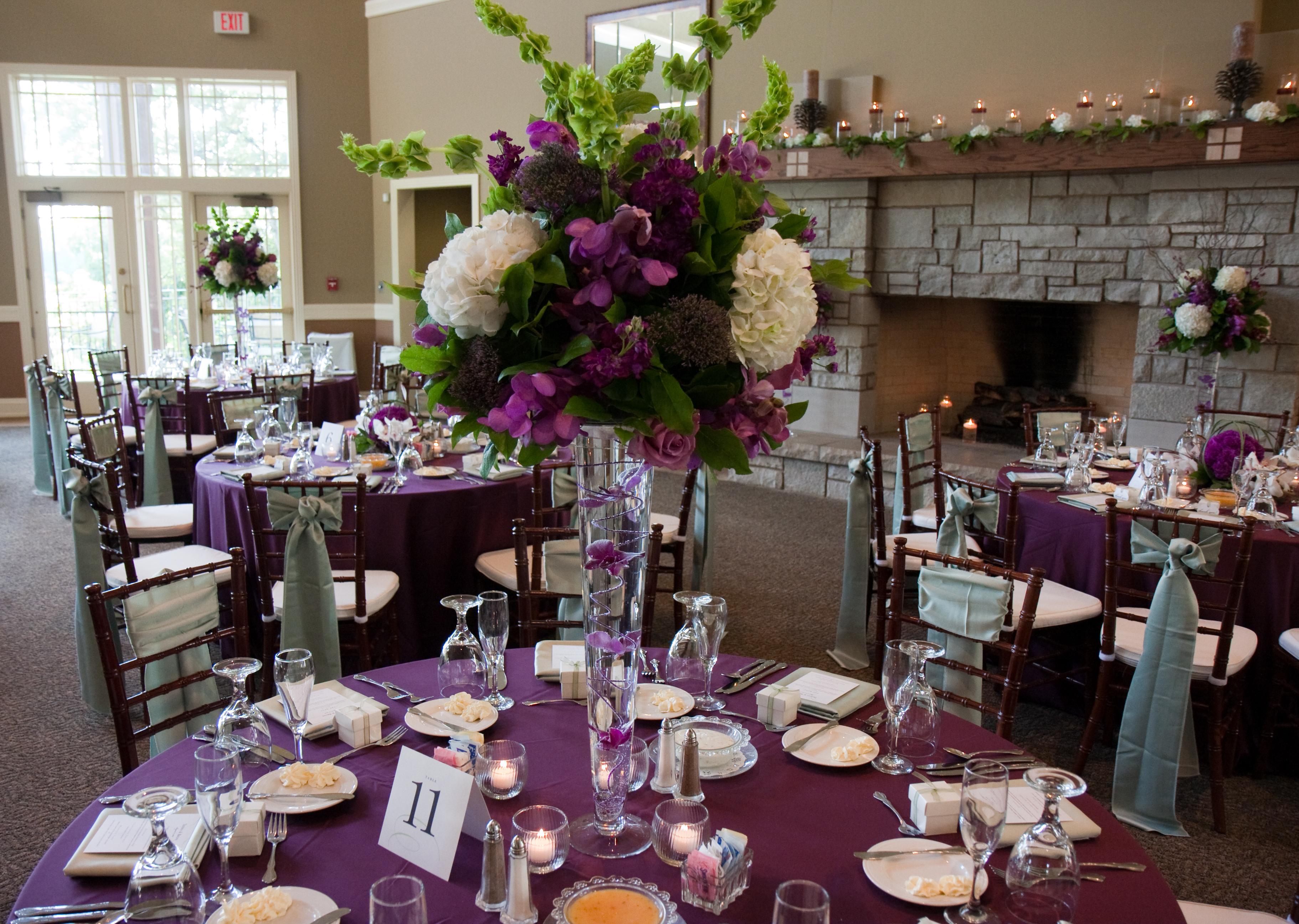 Orchids and Hydrangea