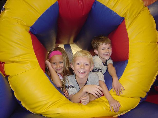 Kids on Inflatables