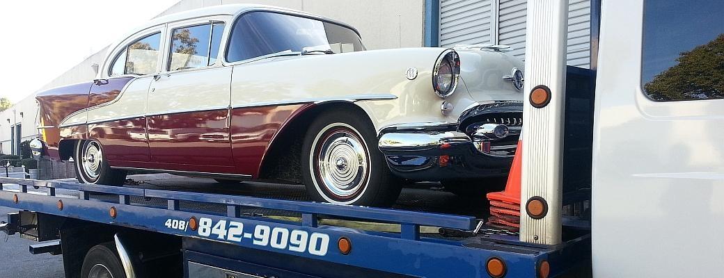 Classic Car Towing - 1955 Oldsmobile Delta 88