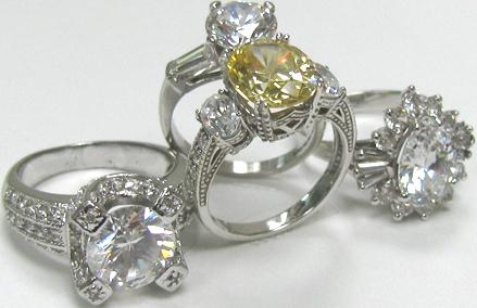 We specializing in custom design fine jewelry.