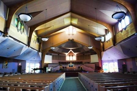 Sanctuary of FUMC in Allen Tx