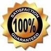 100% Satisfaction guarantee