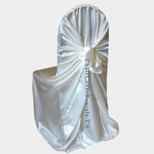 self-tie chair cover