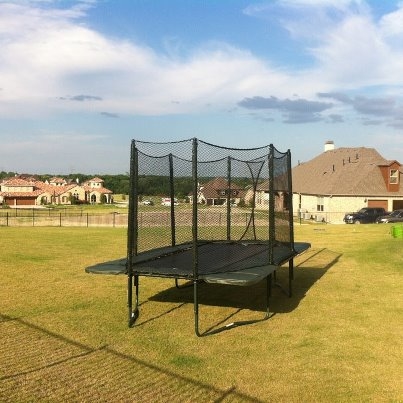 Completed Rectangle Trampoline