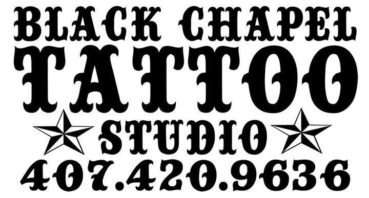 Black Chapel Tattoo and Body Piercing Studio