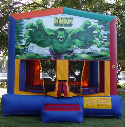 The Incredible Hulk Bounce House