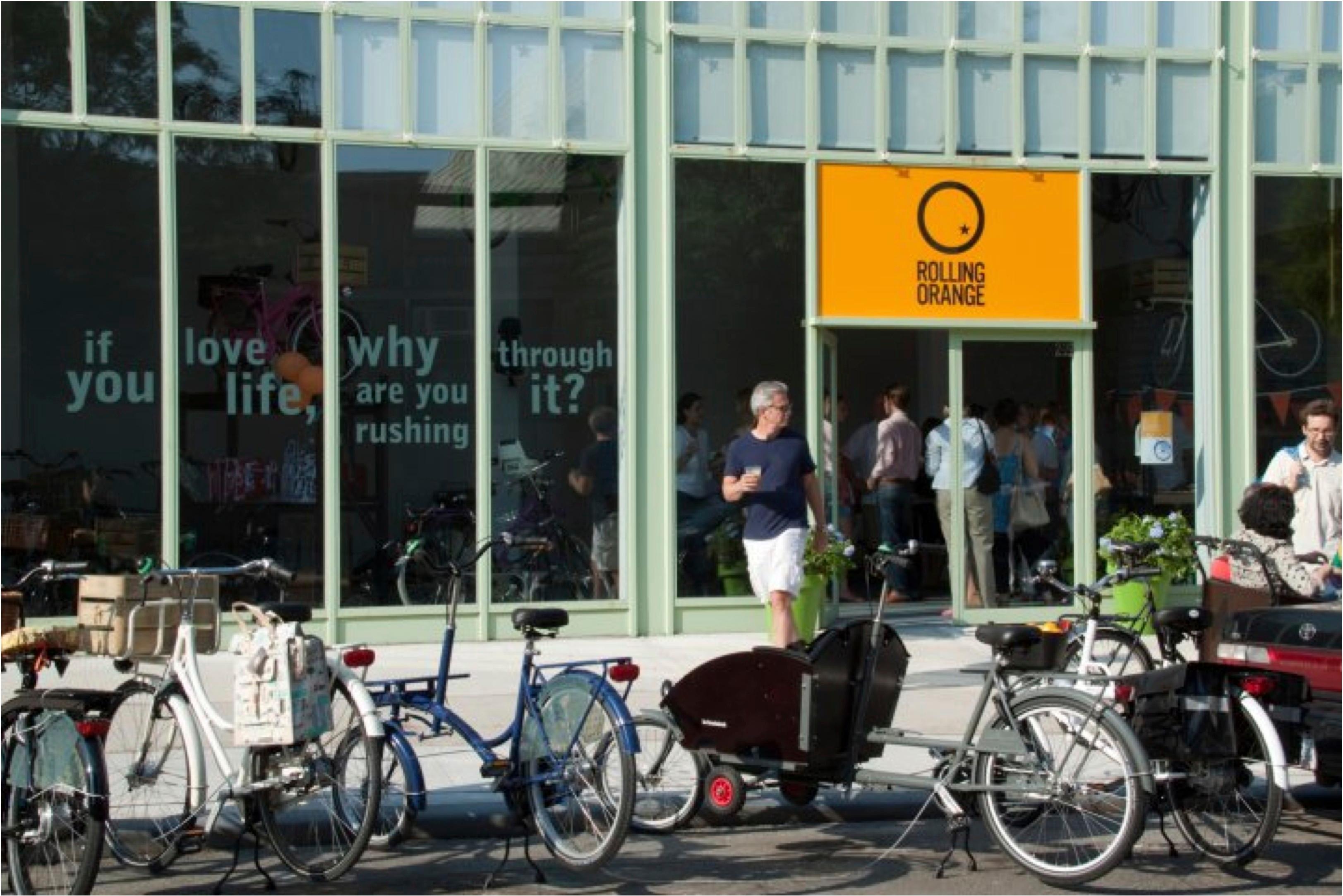 Rolling Orange Bikes Store Front