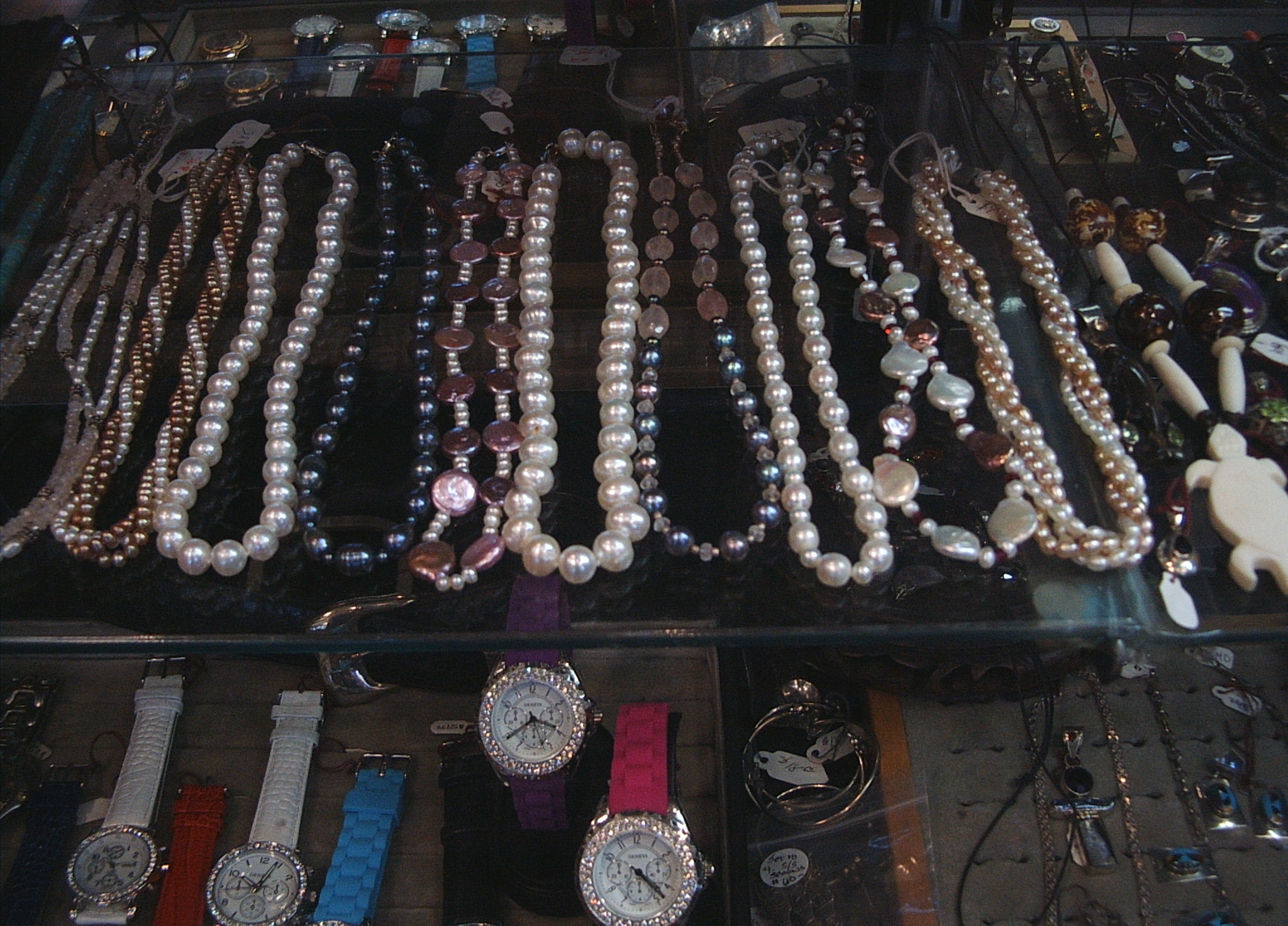 Some unique Pearl & bead Necklaces