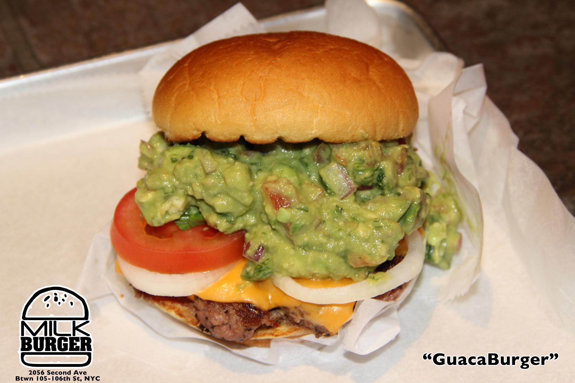 The Famous GuacaBurger from Milk Burger