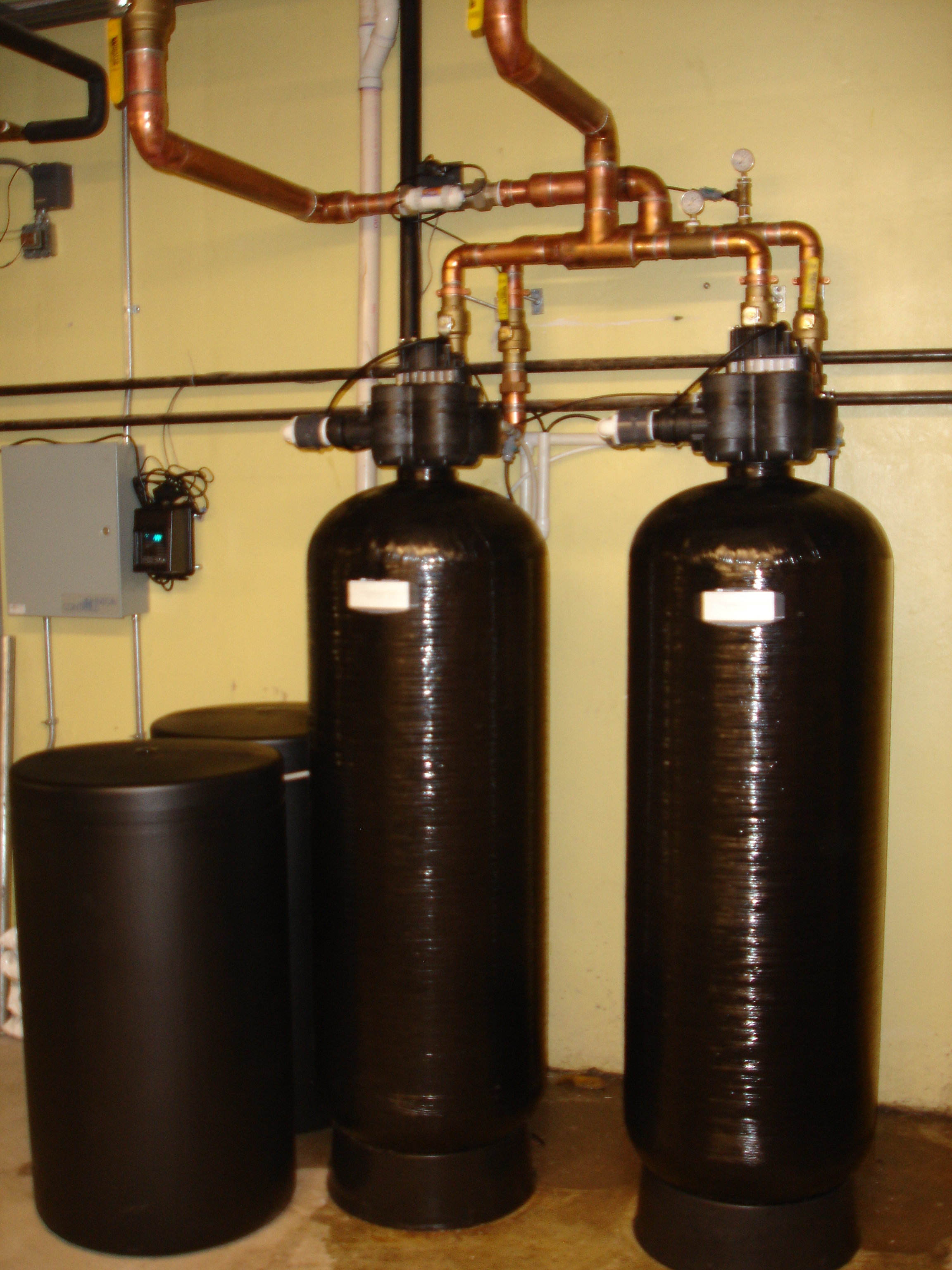 We have installed many custom commercial water treatment systems.