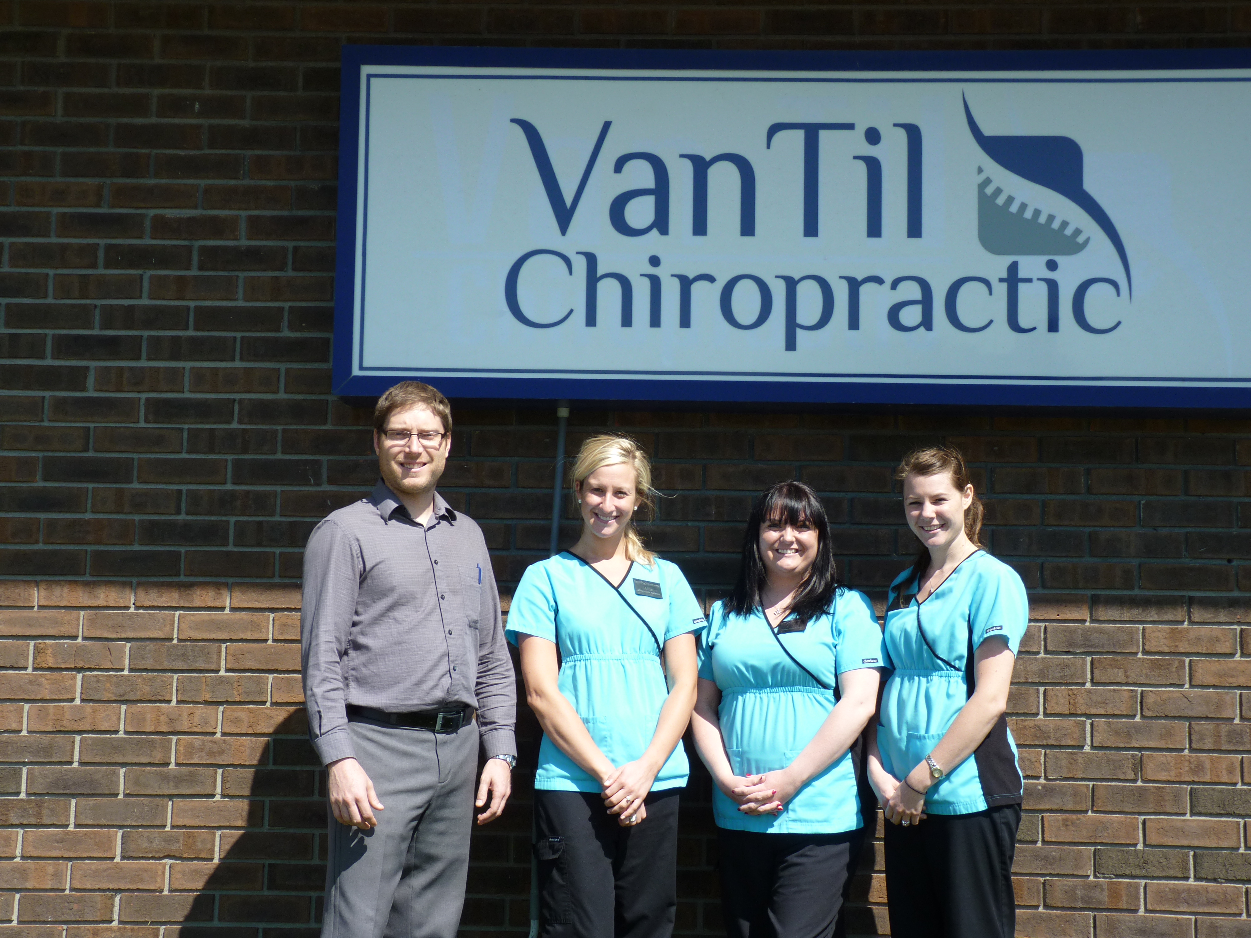 Dr. Van Til and Staff