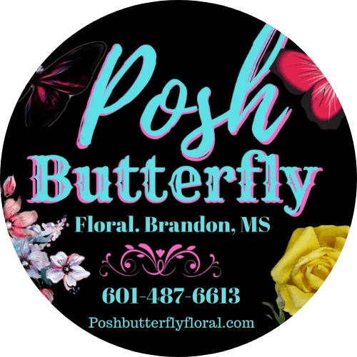 Posh Butterfly Floral