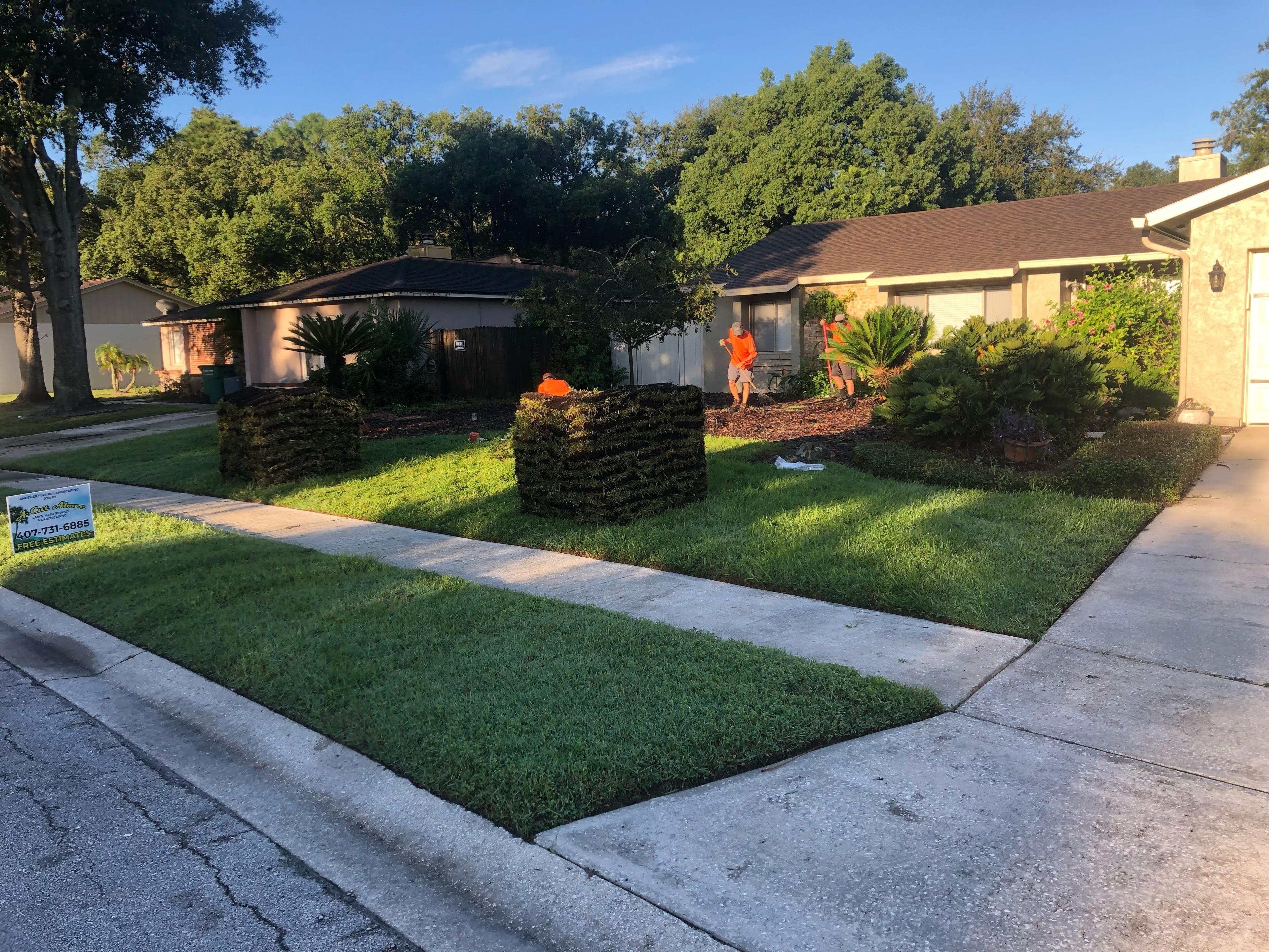 A Cut Above Lawn Maintenance & Landscaping LLC