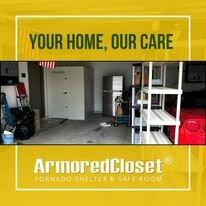 Armored Closet Tornado Shelters