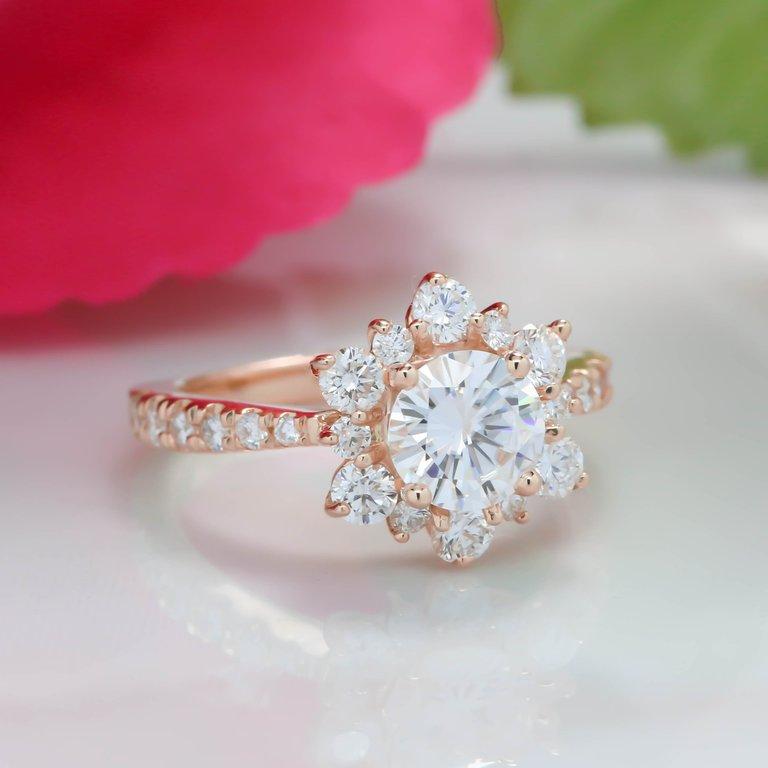 Moissanite Rings