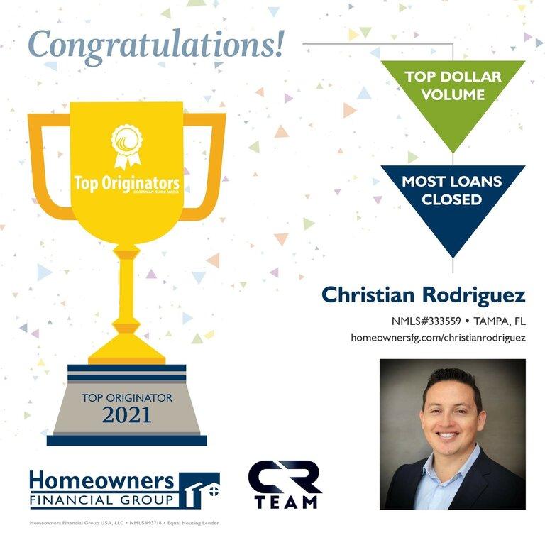 Christian Rodriguez at Homeowners Financial Group USA, LLC