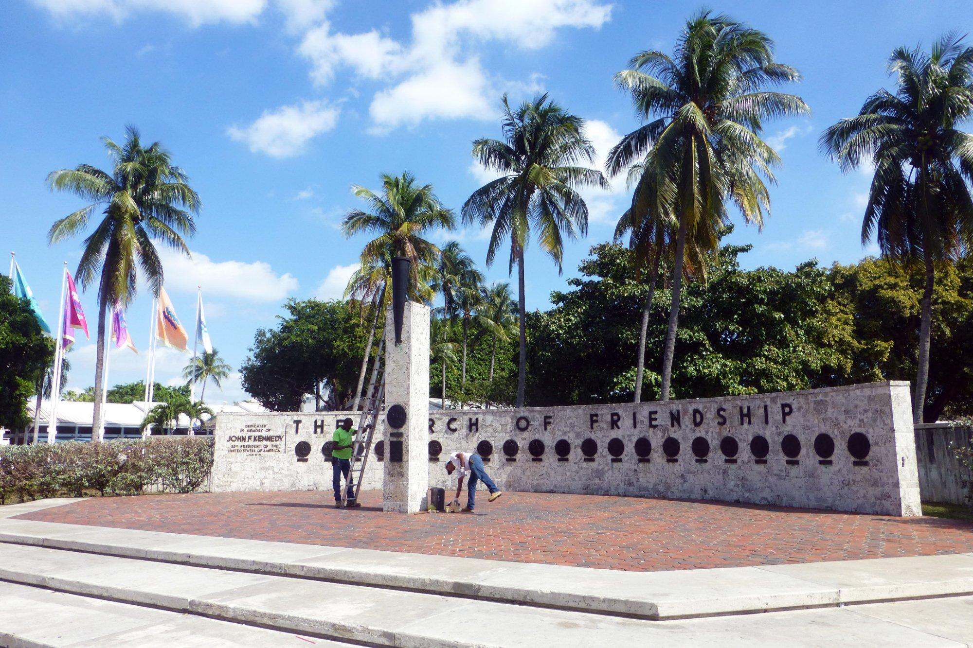 The Torch Of Friendship Monument