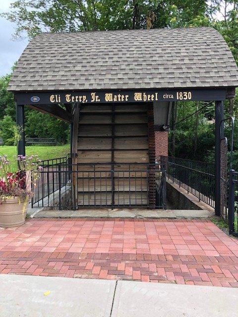 The Eli Terry Jr  Water Wheel