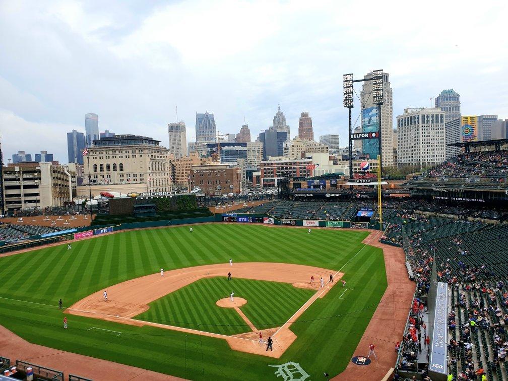 Comerica Park Lot W