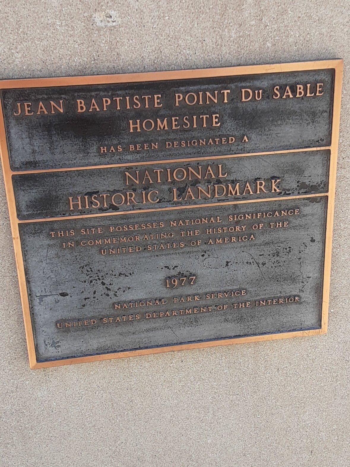 Jean-Baptiste Pointe DuSable Monument