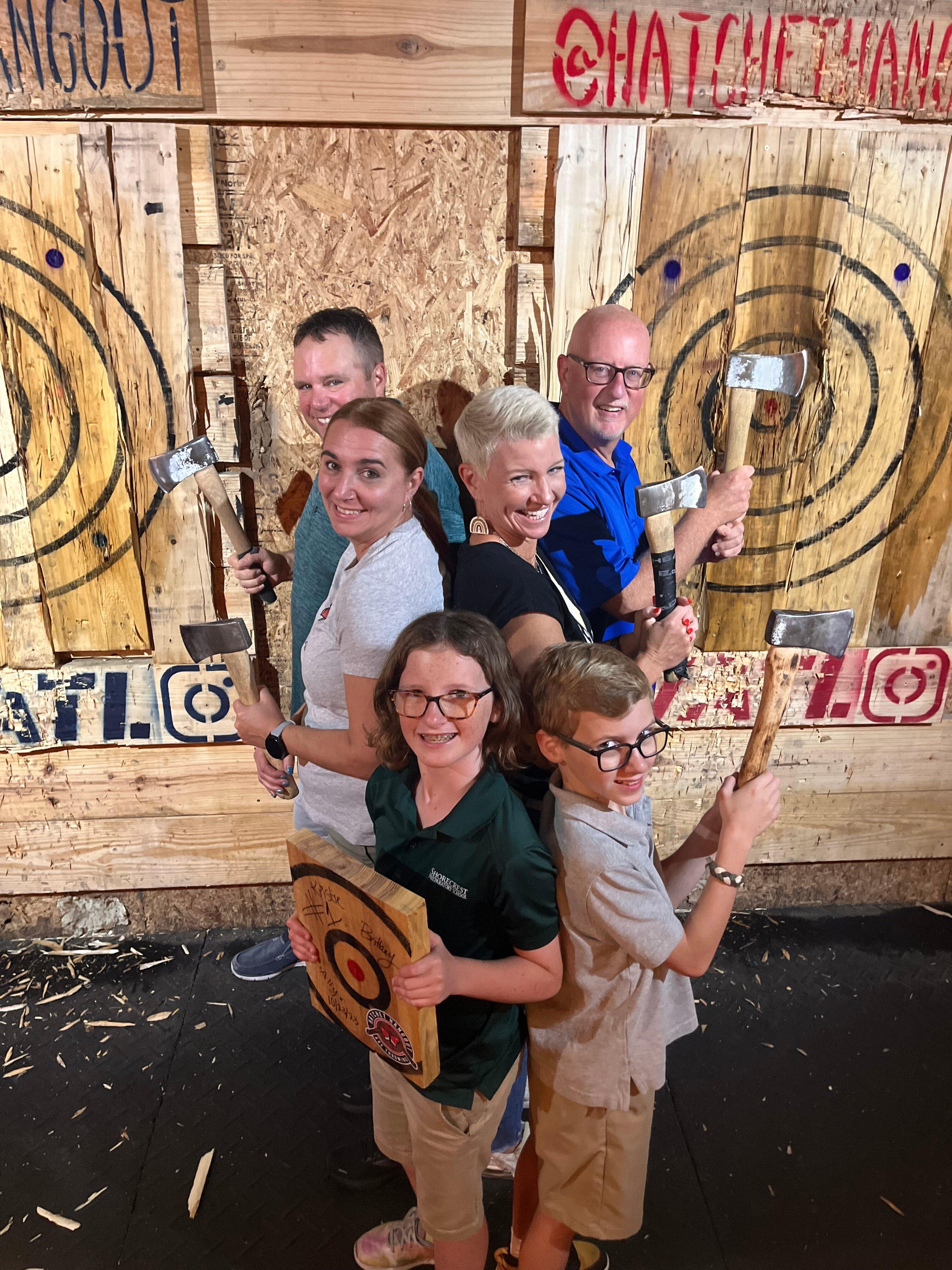 Hatchet Hangout - Axe Throwing St Pete