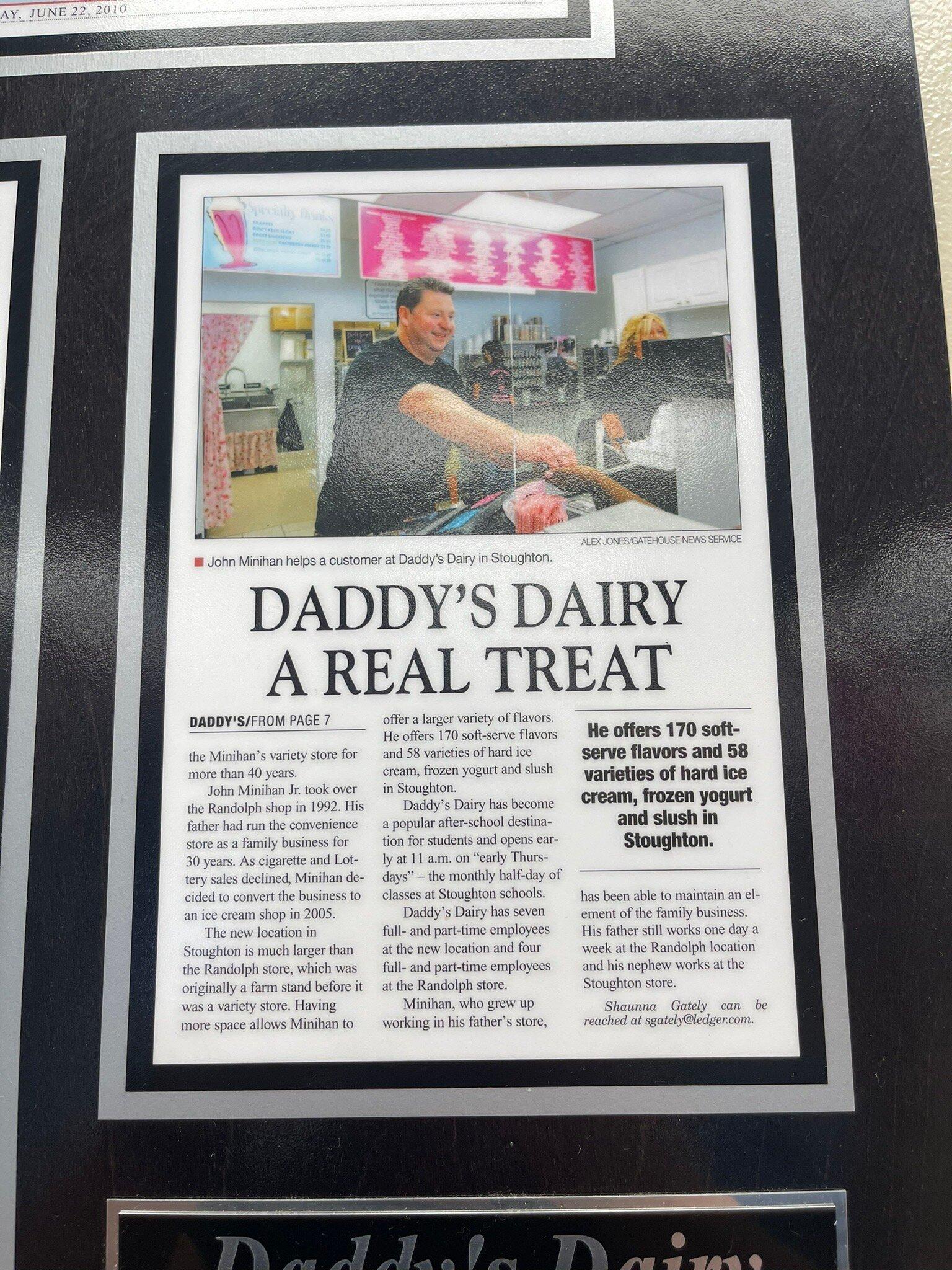 Daddy’s Dairy