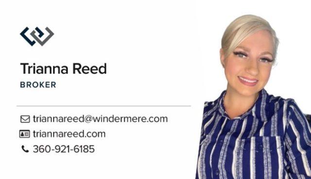 Trianna Reed Realtor Windermere Crest Realty Co.