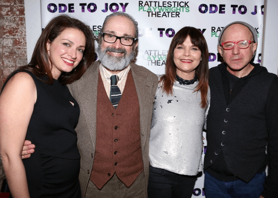 Craig Lucas with the cast of Ode To Joy -- NOW PLAYING