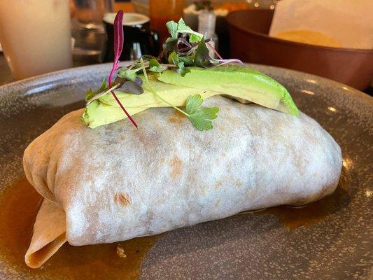 Vegetarian Breakfast Burrito