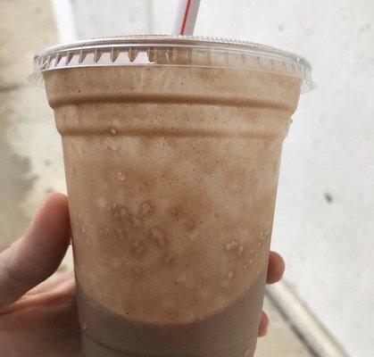 Peanut butter cocoa smoothie