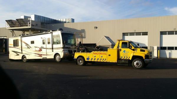 Heavy Duty moving a motorhome