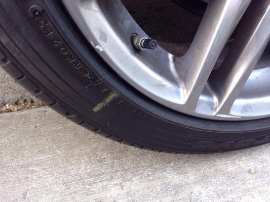 Thanks now all of my rims have chipped paint.