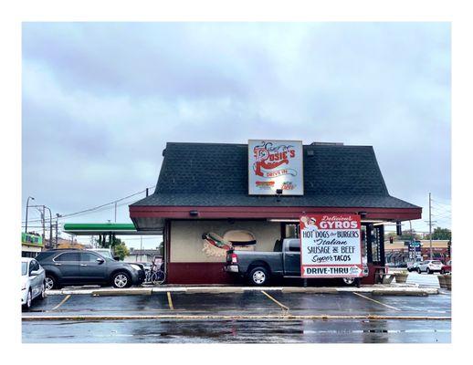 Rosie's Drive-In 10235 S Cicero Ave,Oak Lawn,IL  Chicago Fast Food Place.Gyros Hotdog Italian Beef Philly Steak Chicken Sandwiches.etc.