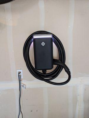 Rivian hard wired charger